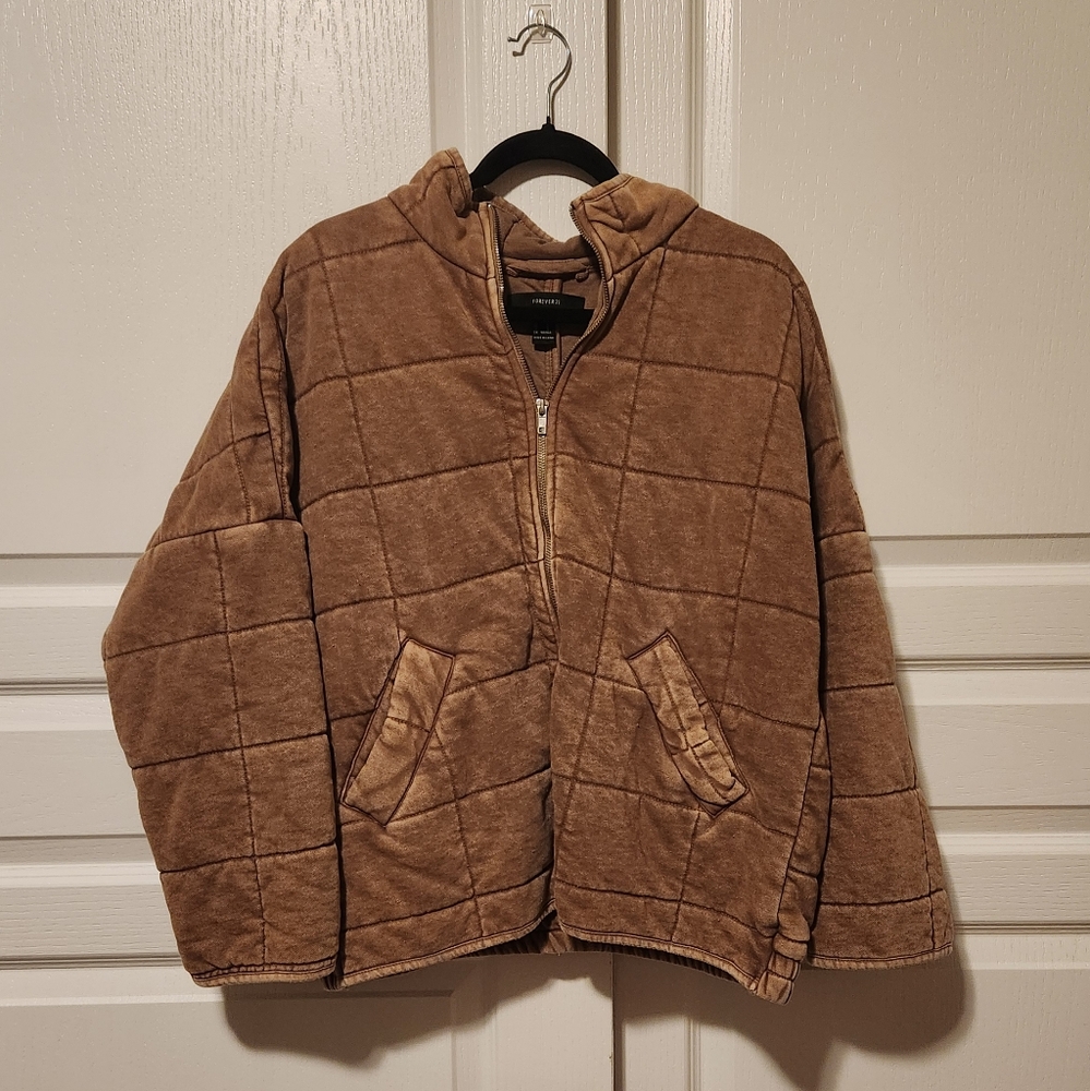 forever 21 quilted jacket